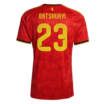 Billige Fotballdrakt Belgia Michy Batshuayi #23 Replika Hjemmedrakt VM 2026 Kortermet